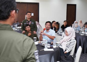 Suasana diskusi dalam workshop branding and marketing hack TDA Balikpapan