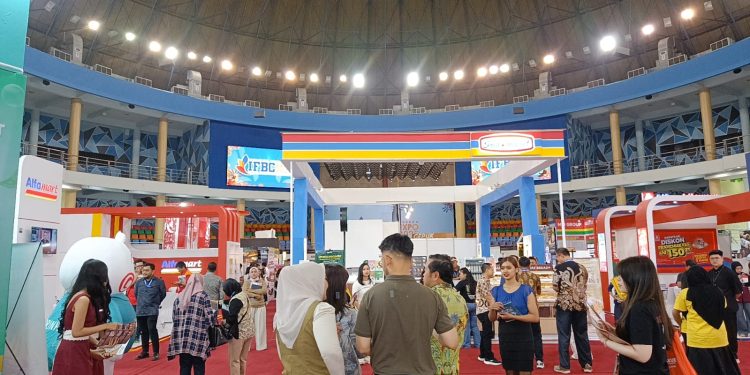 Suasana pembukaan IFBC Expo 2025 di Balikpapan